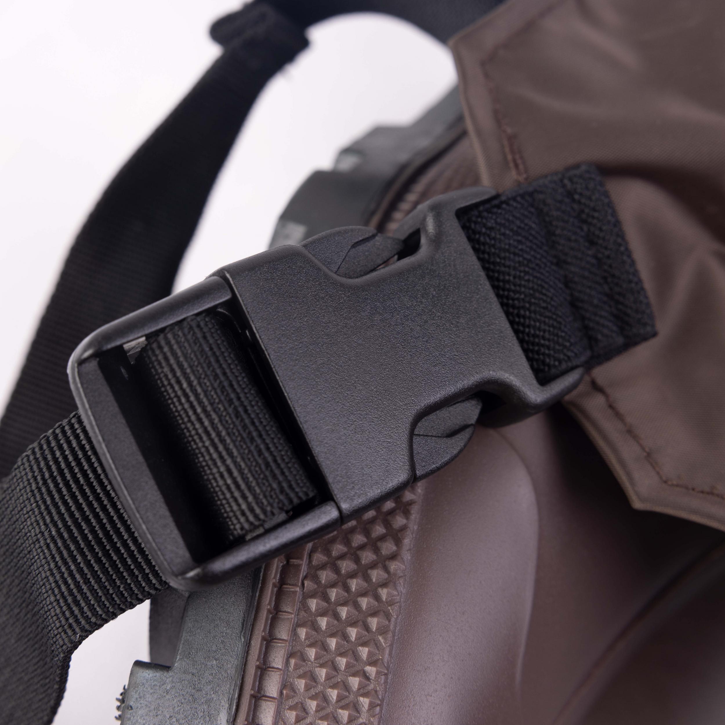 Waterproof Hip Waders Outdoor Fishing Pants Brown