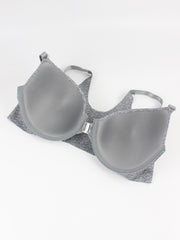 Sports Bra Women's Plus Front Closure Padded Fitness Bra
