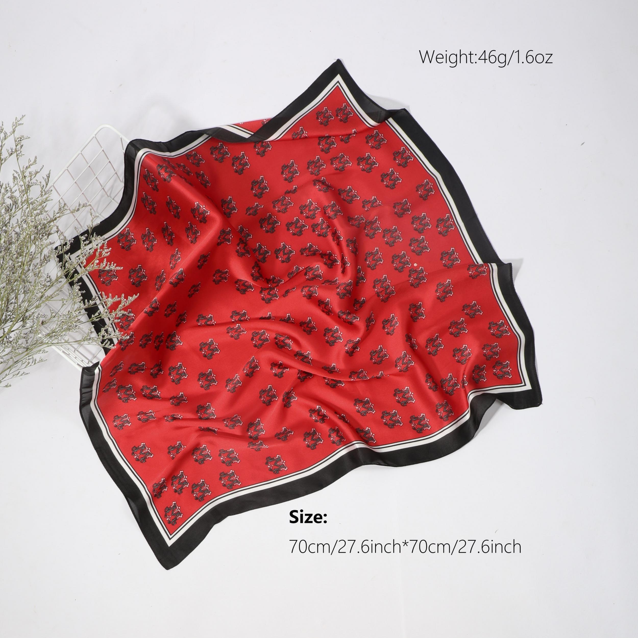 Men's Graphic Triangle Towel Square Scarf