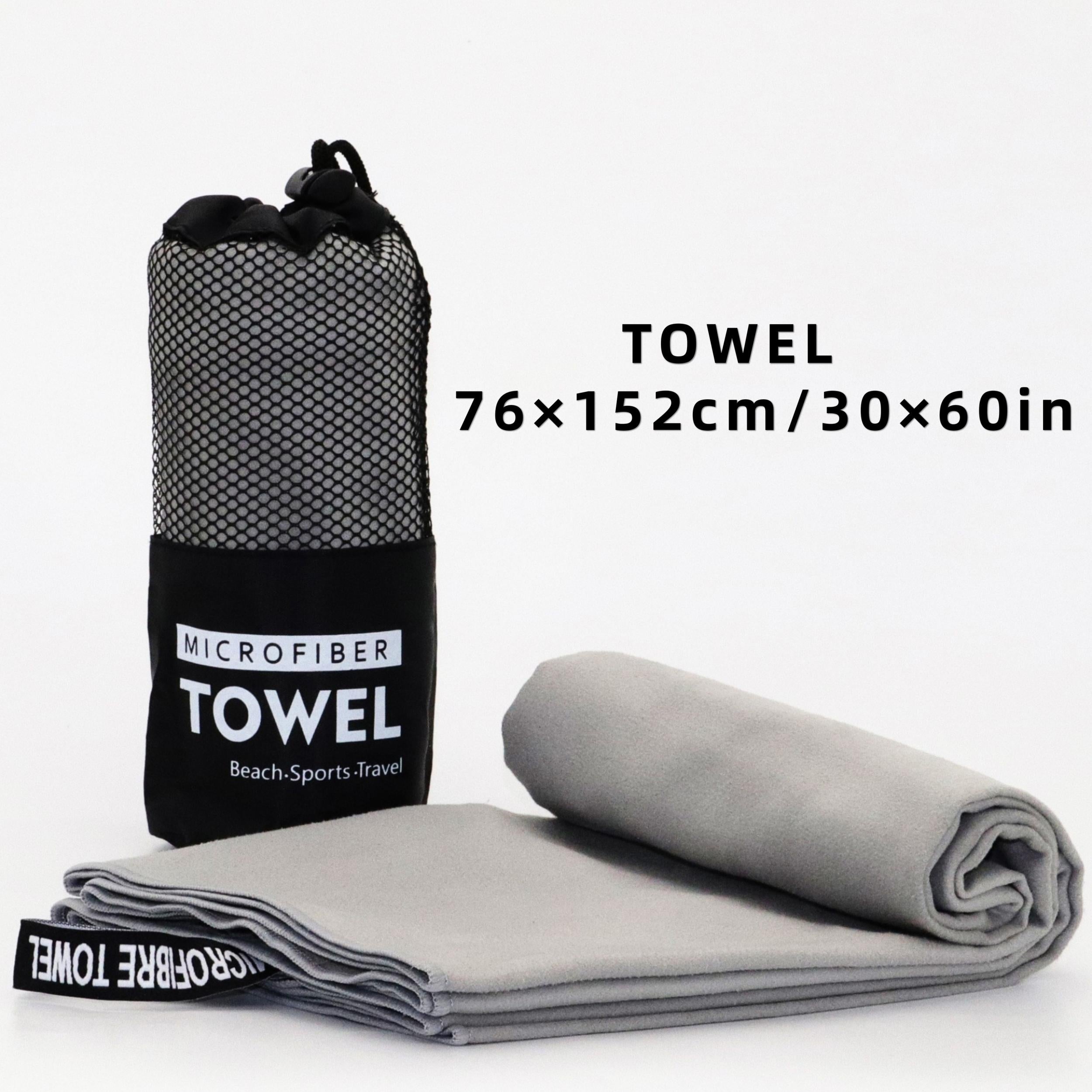 Microfiber Travel Towel for Camping Beach BackpackingHiking