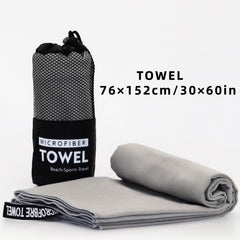 Microfiber Travel Towel for Camping Beach BackpackingHiking