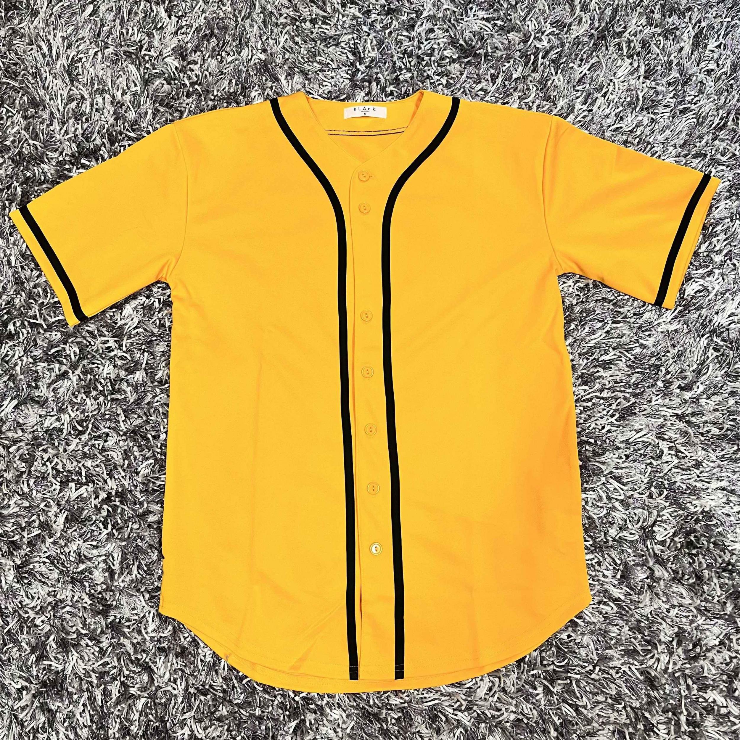 Men's Baseball Jersey Retro Classic Baseball Shirt Breathable Sports Uniform