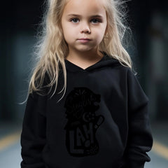 Animal Pattern Hooded Sweatshirt Girls Hoodies & Sweatpants