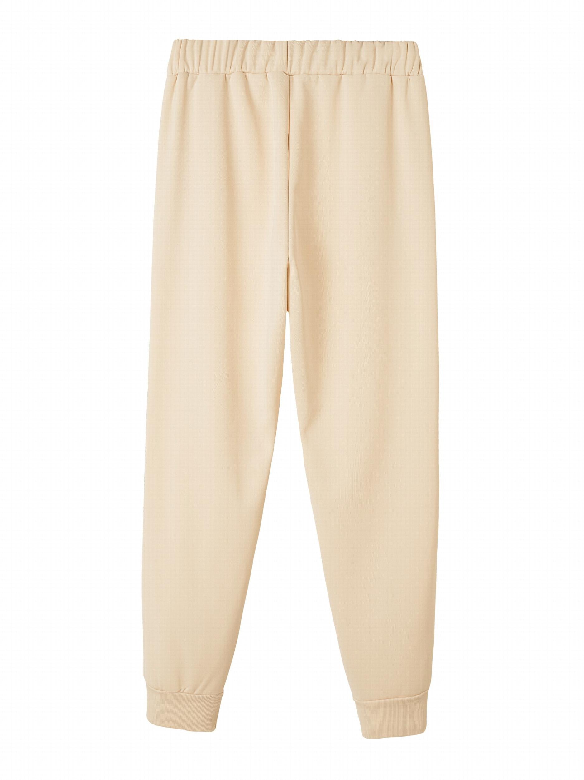 Women's Tree Print Fleece-Lined Elastic Joggers