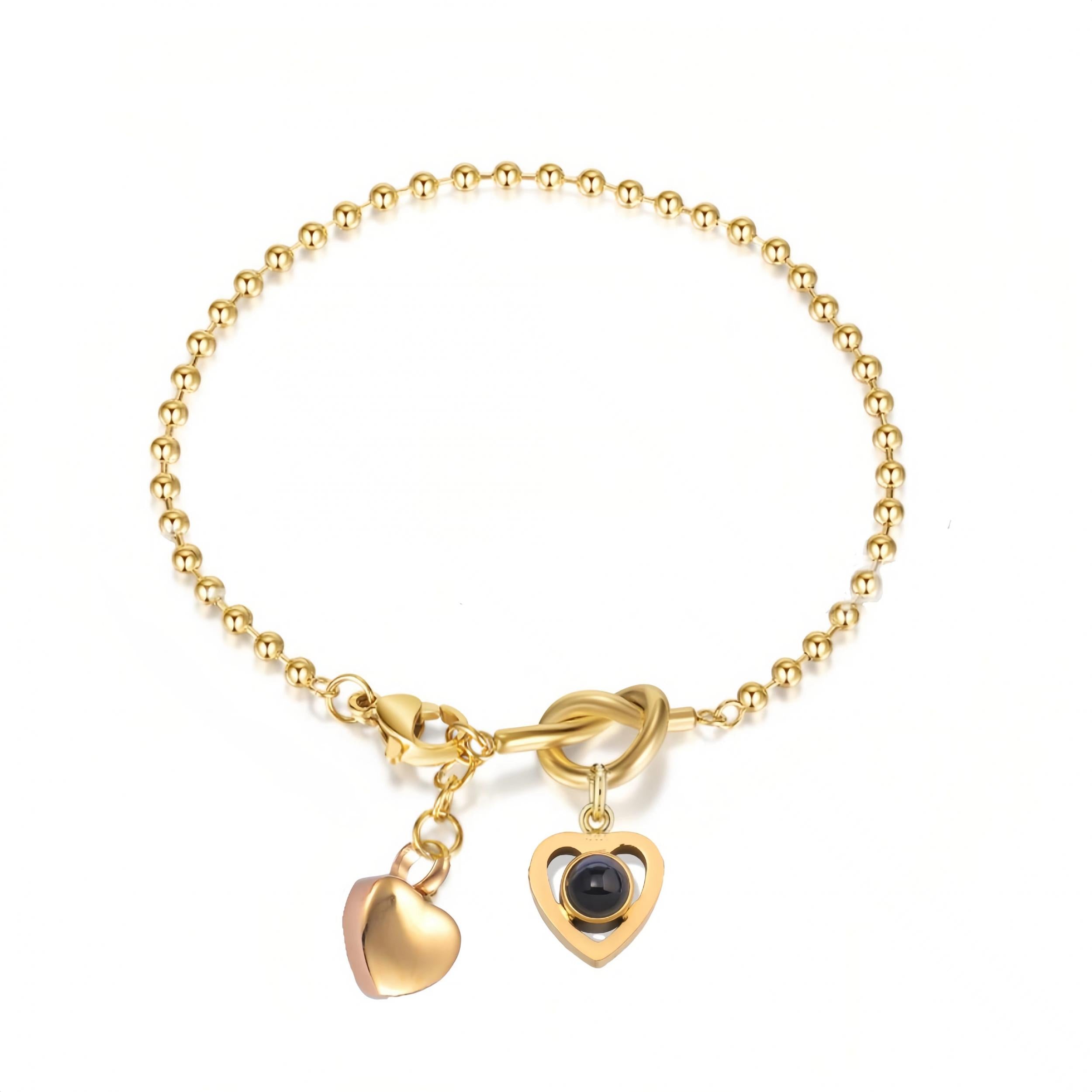 Love Pendant Bracelet Pet Memorial Personalized Handwear Adjustable Bracelet