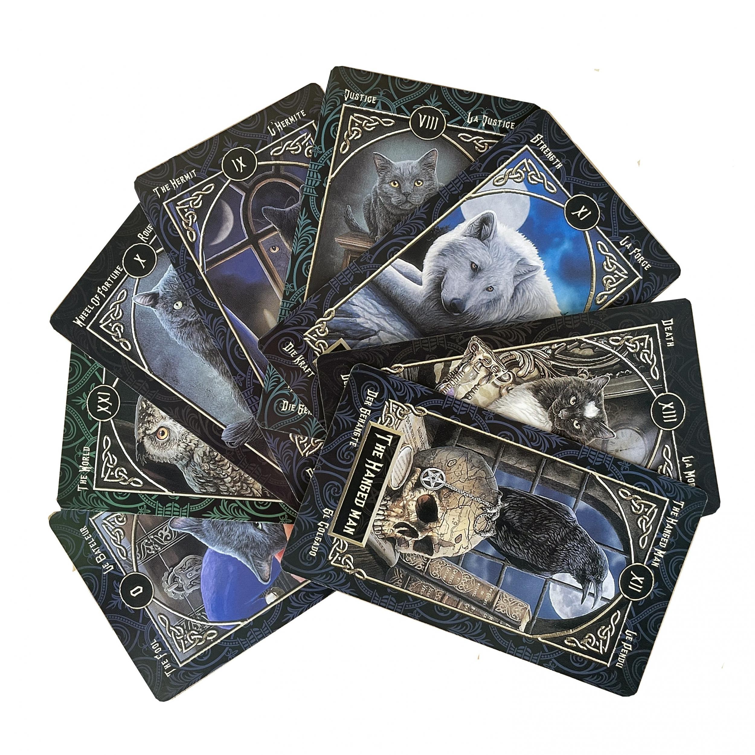 Anime Tarot Cards Deck with 78 Cards