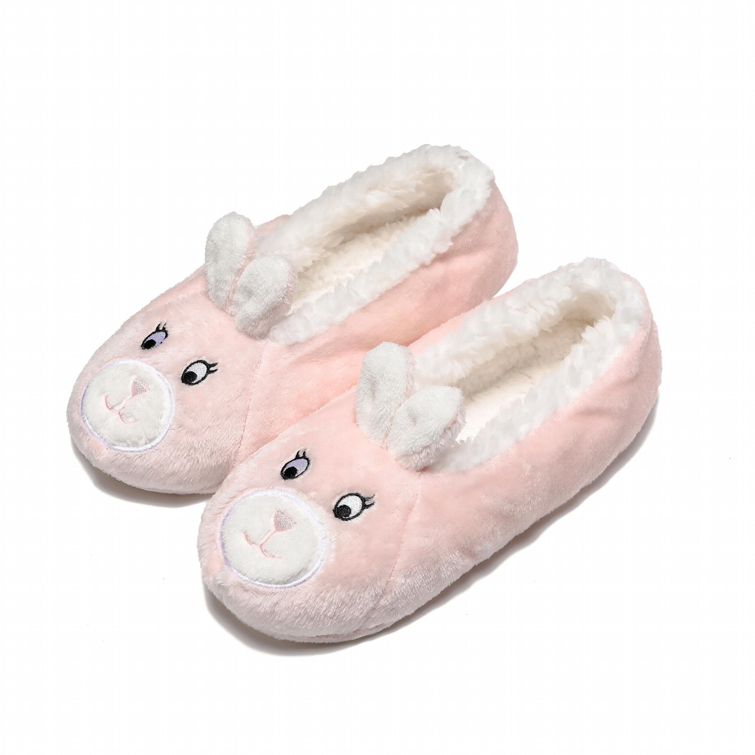Cartoon Animal Fuzzy Socks & Warm Floor Socks Women's Stockings
