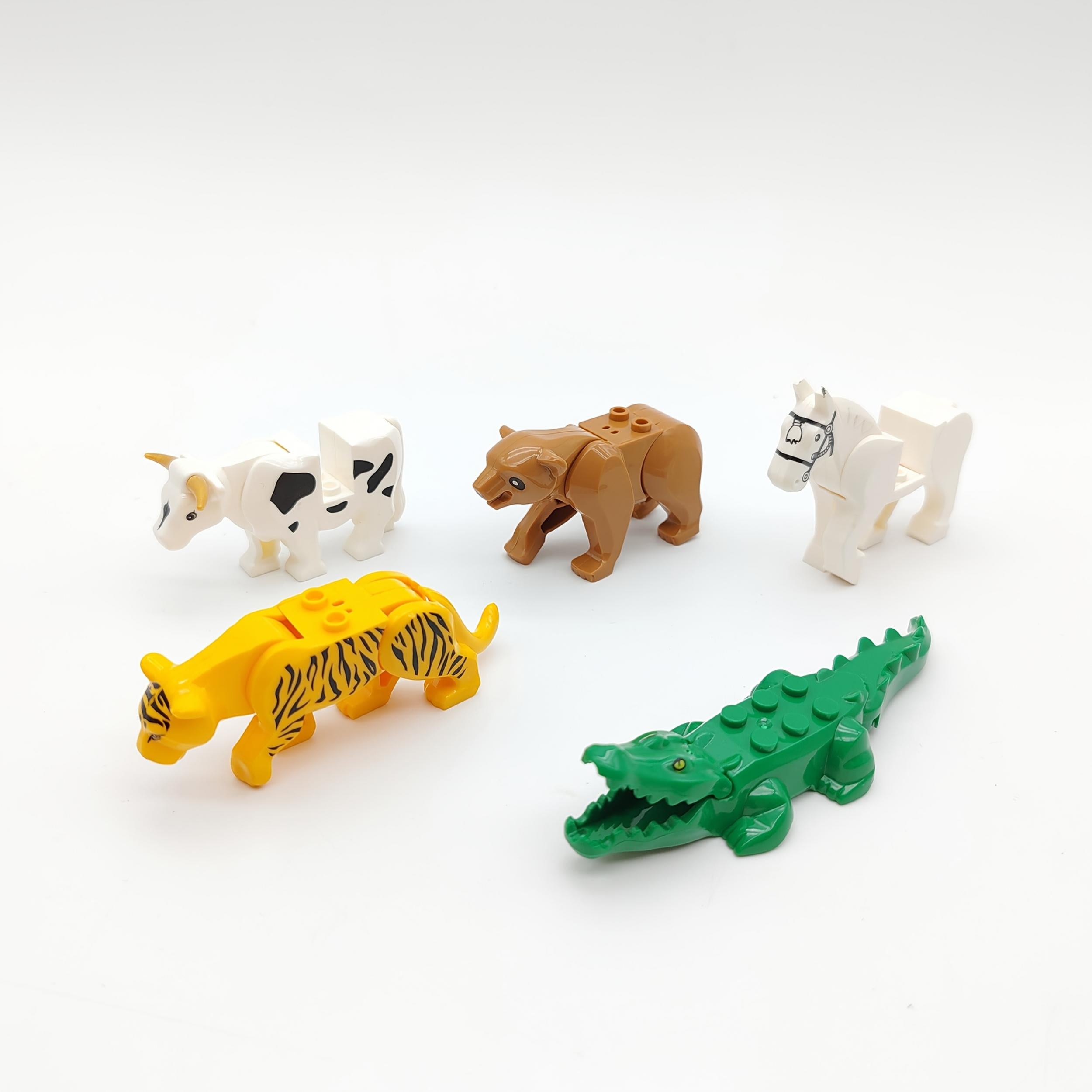 Animal Accessories Set for Small Particle Building Blocks - Farmyard Animals