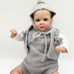Adorable Reborn Youngsters Doll Soft Cuddly Lifelike Realistic Skin