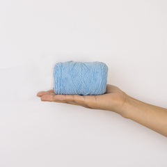 4 Strand Combed Milk Cotton Yarn 60% Cotton 40% Acrylic for Hand Knitting Croche