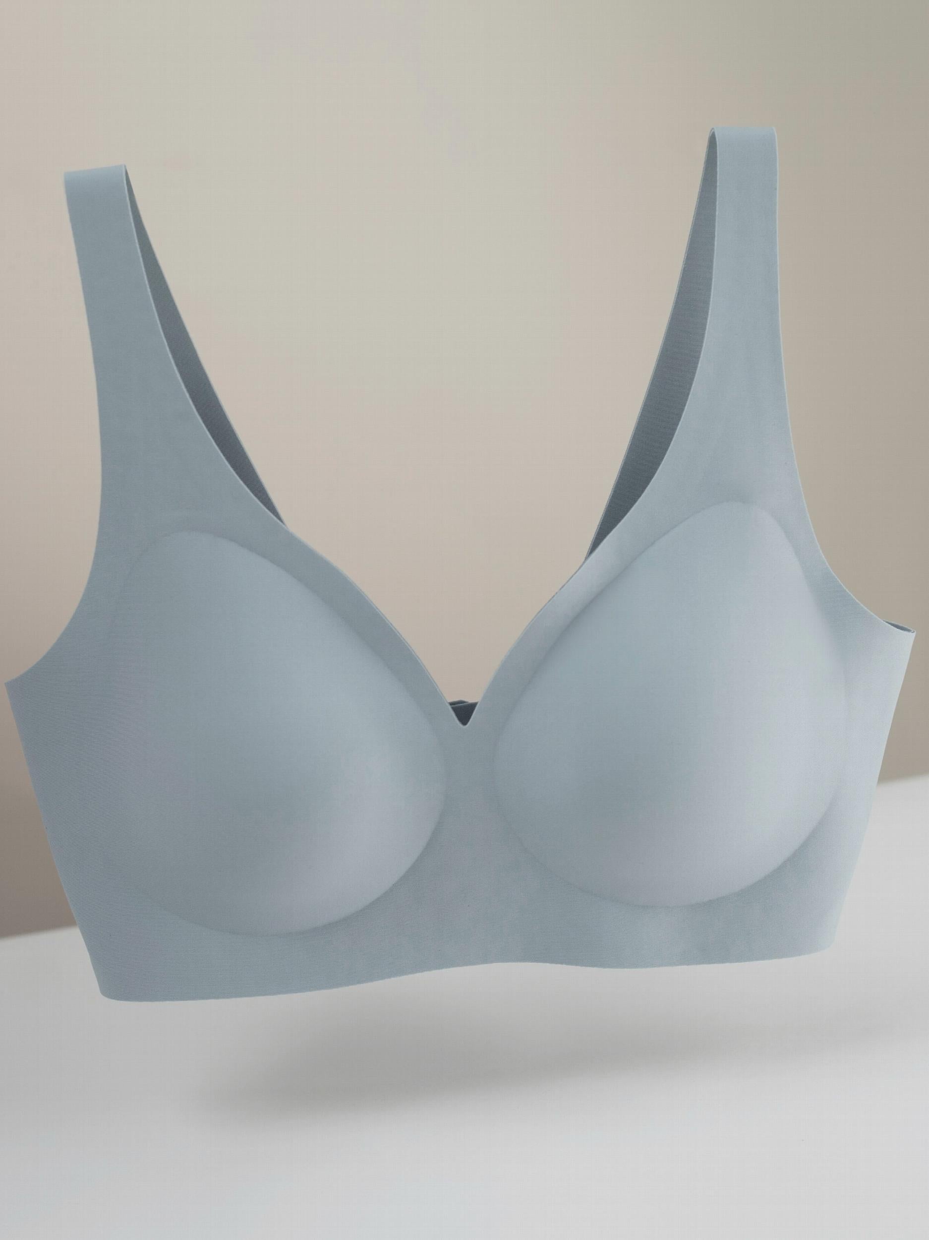 Seamless Push Up Bra Thin Padded Comfort