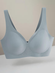 Seamless Push Up Bra Thin Padded Comfort