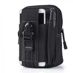 Men Oxford Military Waist Bag Fanny Pack Mini Phone Canvas Arm Bag