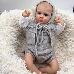 Adorable Reborn Youngsters Doll Soft Cuddly Lifelike Realistic Skin