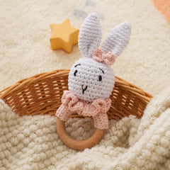 Handcrafted Baby Rattle Toy - Ideal Keepsake Gift for Newborns