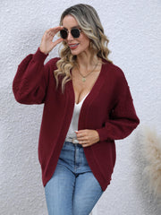 Vintage Long Sleeve Cardigan Women's Clothing
