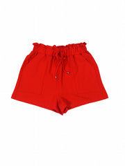 Boho Solid Smocked Shorts Wide Leg Summer Shorts Women's Clothing