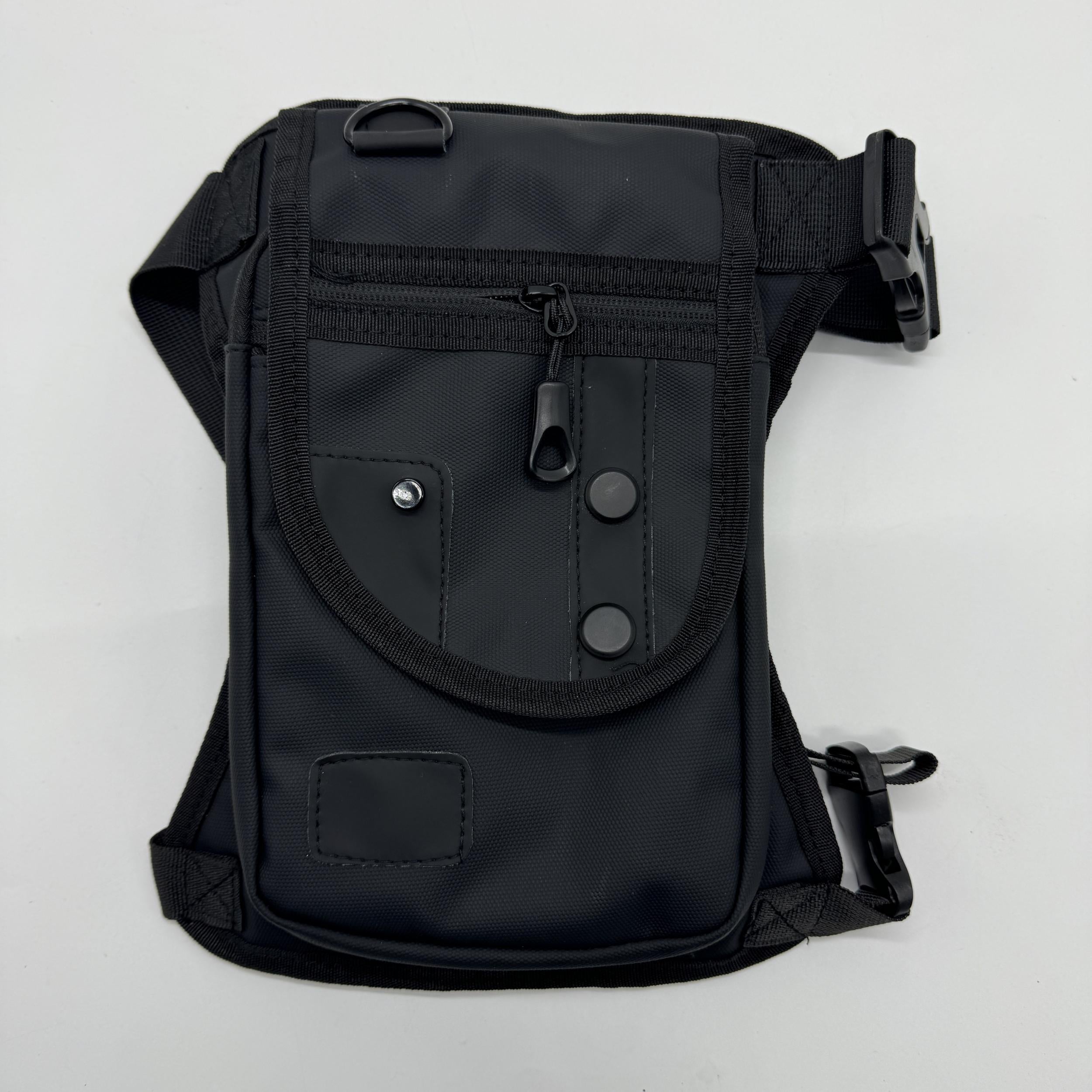 Waterproof Nylon Leg Bag For Men Motorcycle Riding Fanny Pack