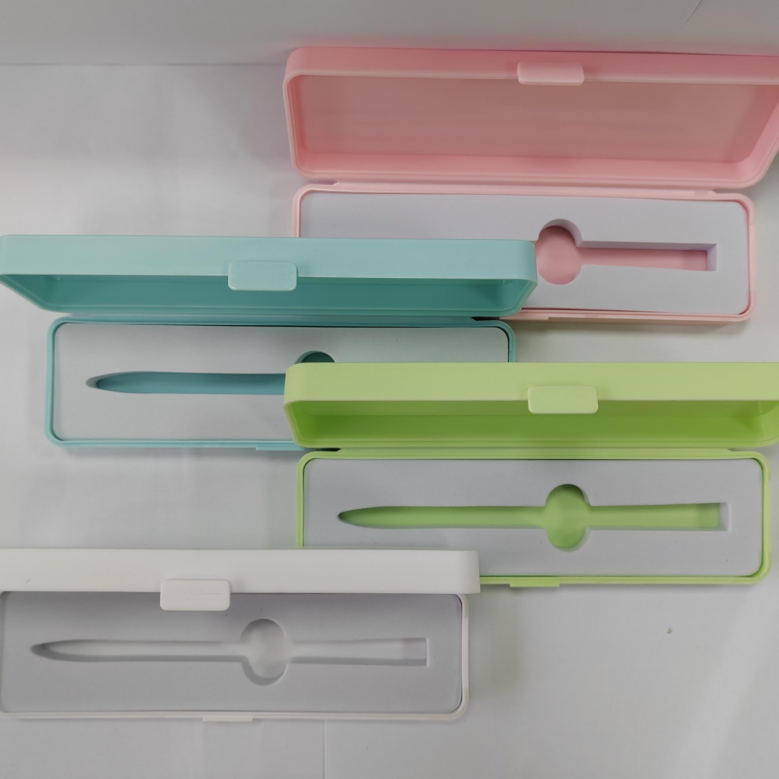 Macaron Pen Case Pencil Marker Storage Office School Supplies