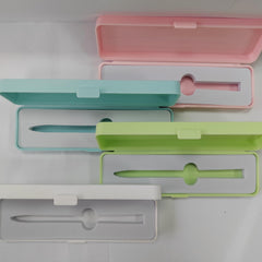 Macaron Pen Case Pencil Marker Storage Office School Supplies