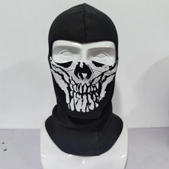 Halloween Dress Up Hat Riding Mask Sweat Absorption Sunscreen Headgear