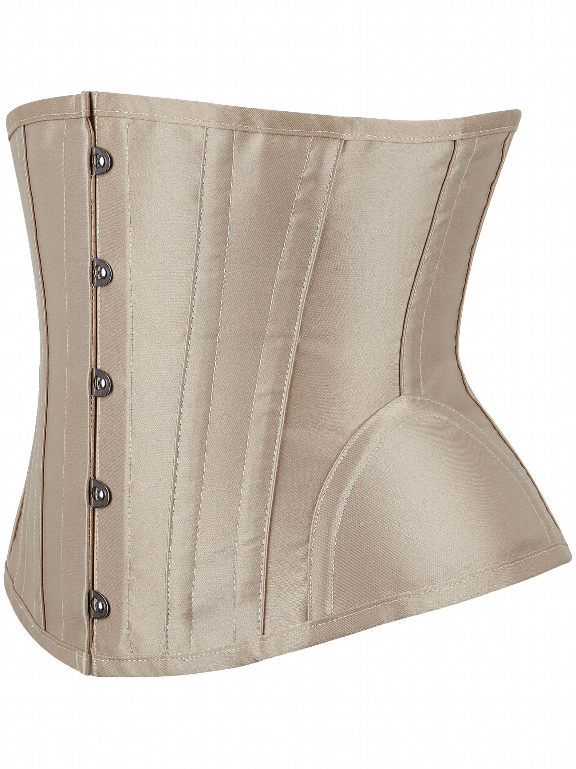 Strapless Corset Bustier Body Shaper Lace Up