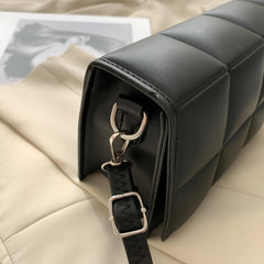 PU Leather Crossbody Bags for Women Solid Shoulder Handbags