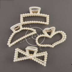 Large Pearl Hair Claw Clips Hair Clips Hair Accessories