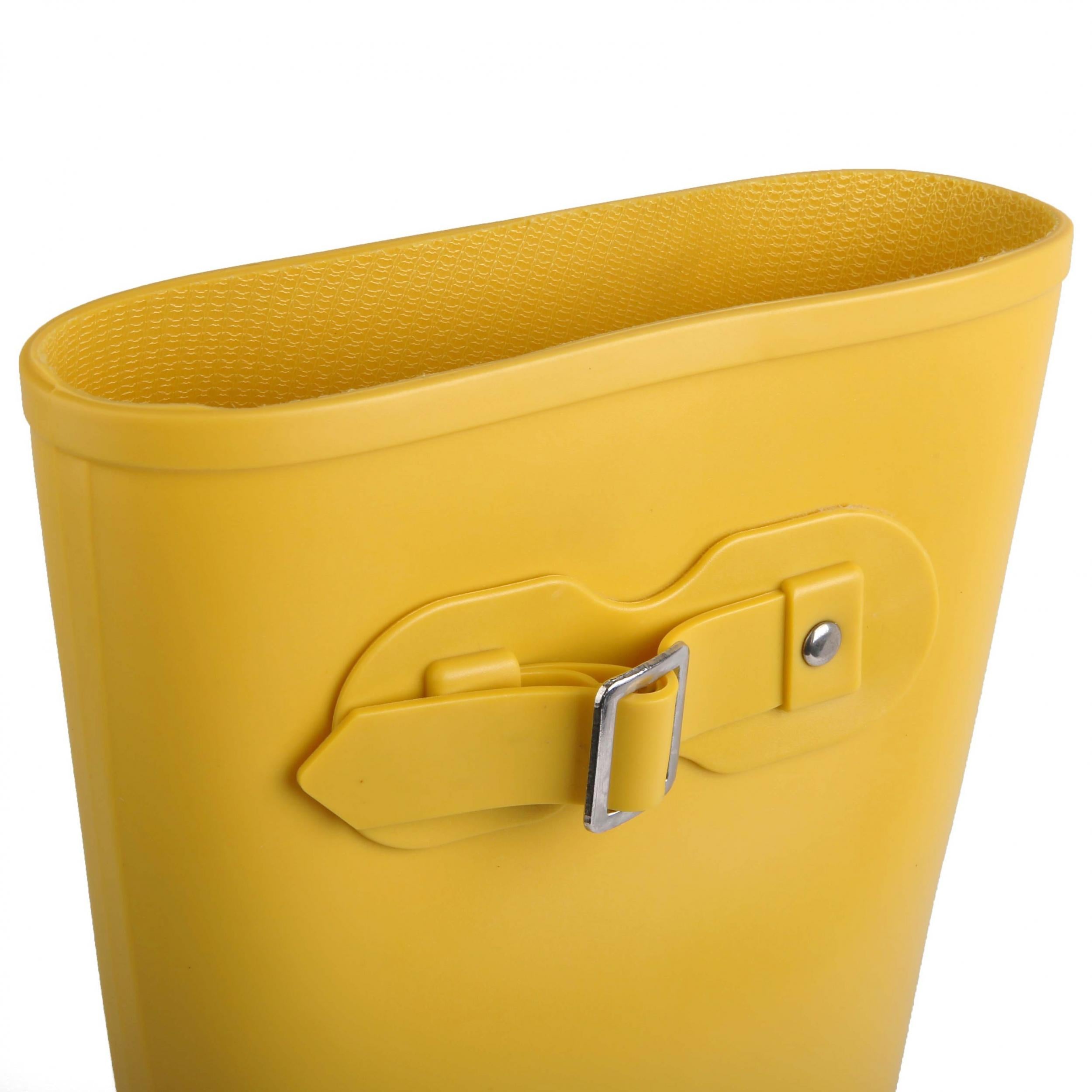 PVC Buckle Decor Non Slip Rain Boots Waterproof Lightweight