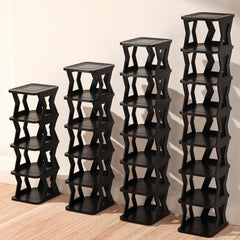 1pc Plastic Shoes Rack Space Saving Organizer