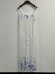 Women's Plus Floral Print Cover Up & Dress Two Piece Set
