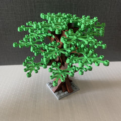 Big Tree Forest Road MOC Building Blocks DIY Mix and Match