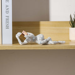 Woman Reading Pulp Mold Resin Decoration