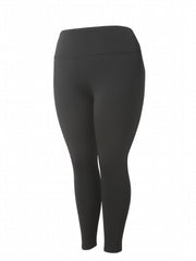 Solid Wide Waistband High Stretch Yoga Pants