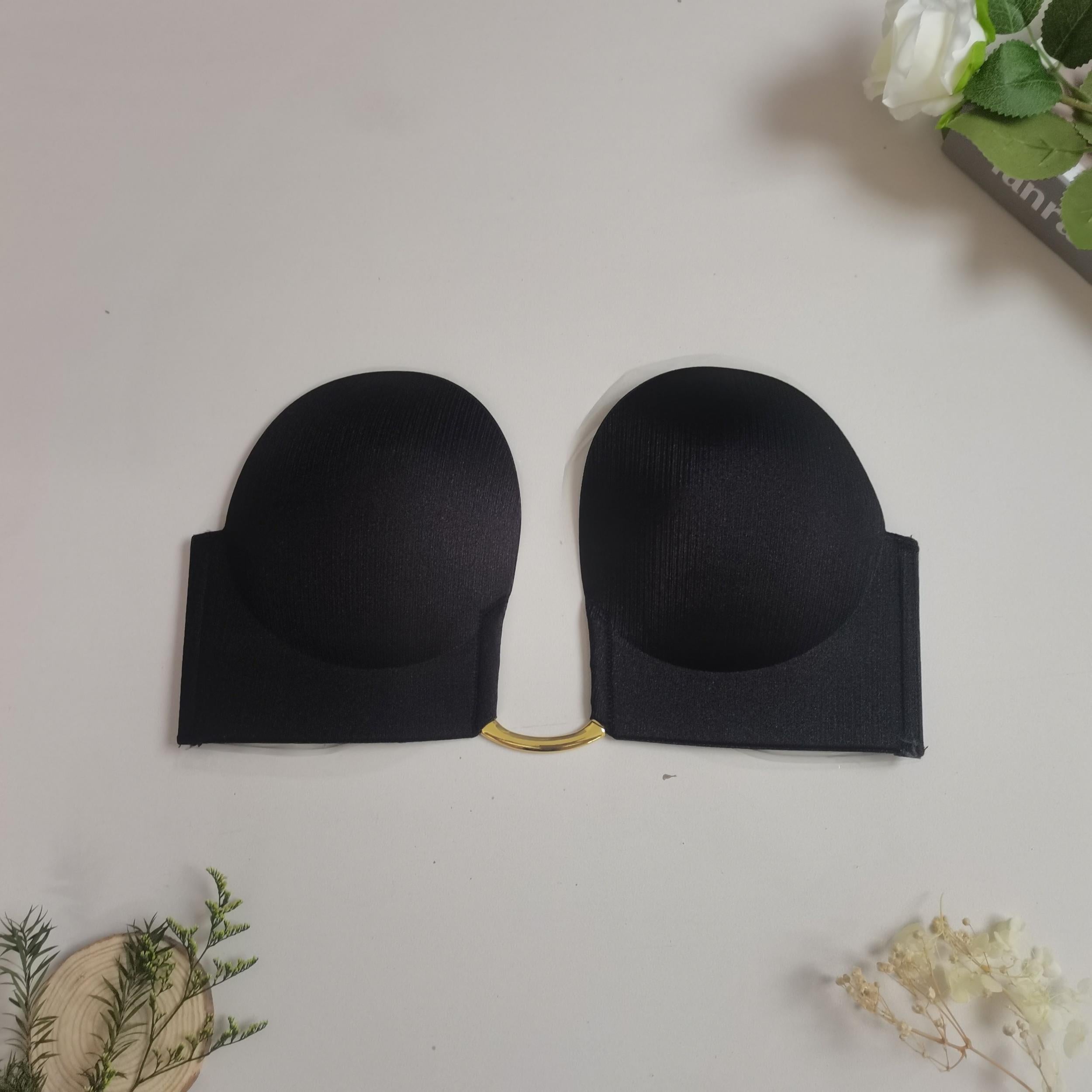 Invisible Stick On Scoop Bra Strapless Seamless Lifting Bra