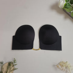 Invisible Stick On Scoop Bra Strapless Seamless Lifting Bra
