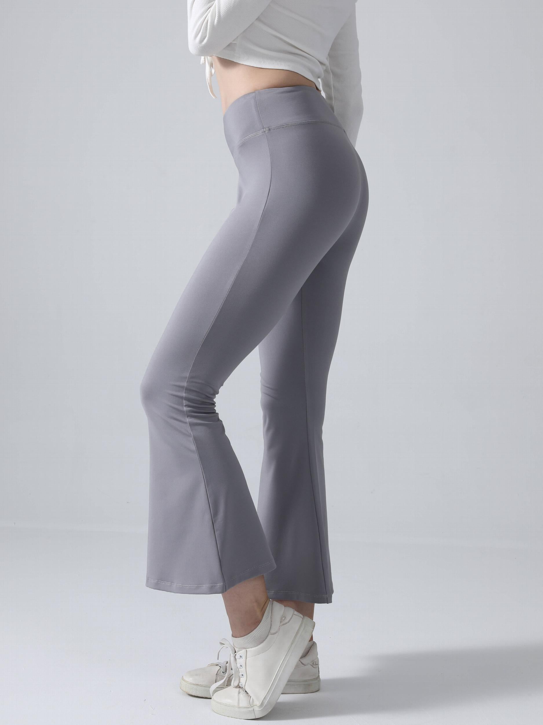 Yoga Fitness Flared Leggings Bootcut Sports Pants Women's Activewear
