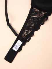 3 Sets Beaded Push Up Bra Anti sagging Everyday Lingerie