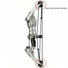 Mini Composite Bow Archery Set Stainless Steel Mini Bow Decompression Toy