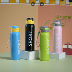 500ml Stainless Steel Sports Cup with Straw for Girls
