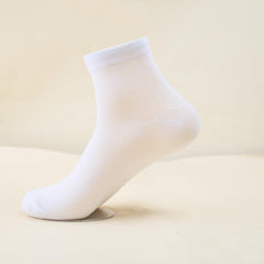 5 Pairs Crew Sports Socks Breathable Mid Tube Socks Women's Stockings