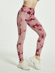 Tie Dye High Waist Yoga Leggings