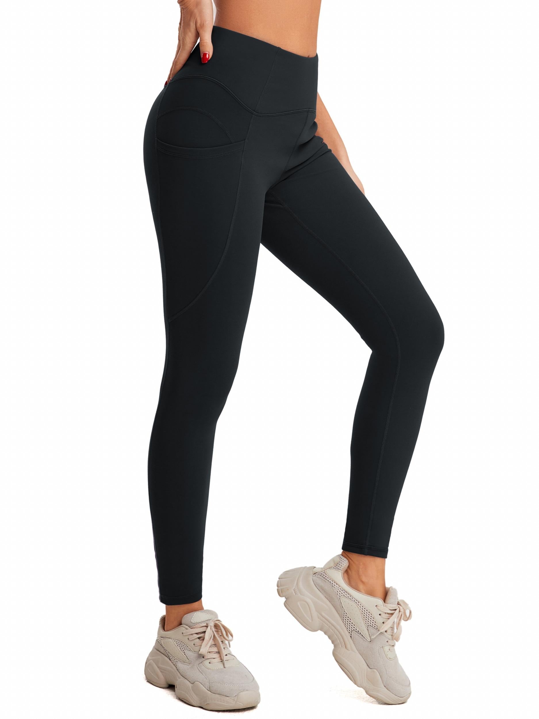 High Waist Yoga Pants With Pocket Slimming Leggings Women's Activewear