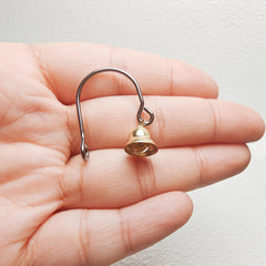 Mini Dollhouse Doorbell Ornament for 1:12 Furniture, Realistic Design