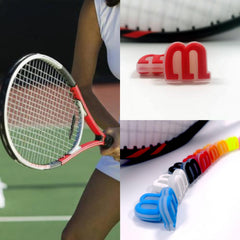 4PCS Tennis Vibration Dampener Silicone Racket Shock Absorbers