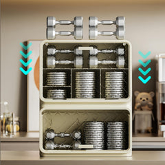 1pc Cup Storage Rack Dust proof Desktop Tea Cup Holder Cabinet