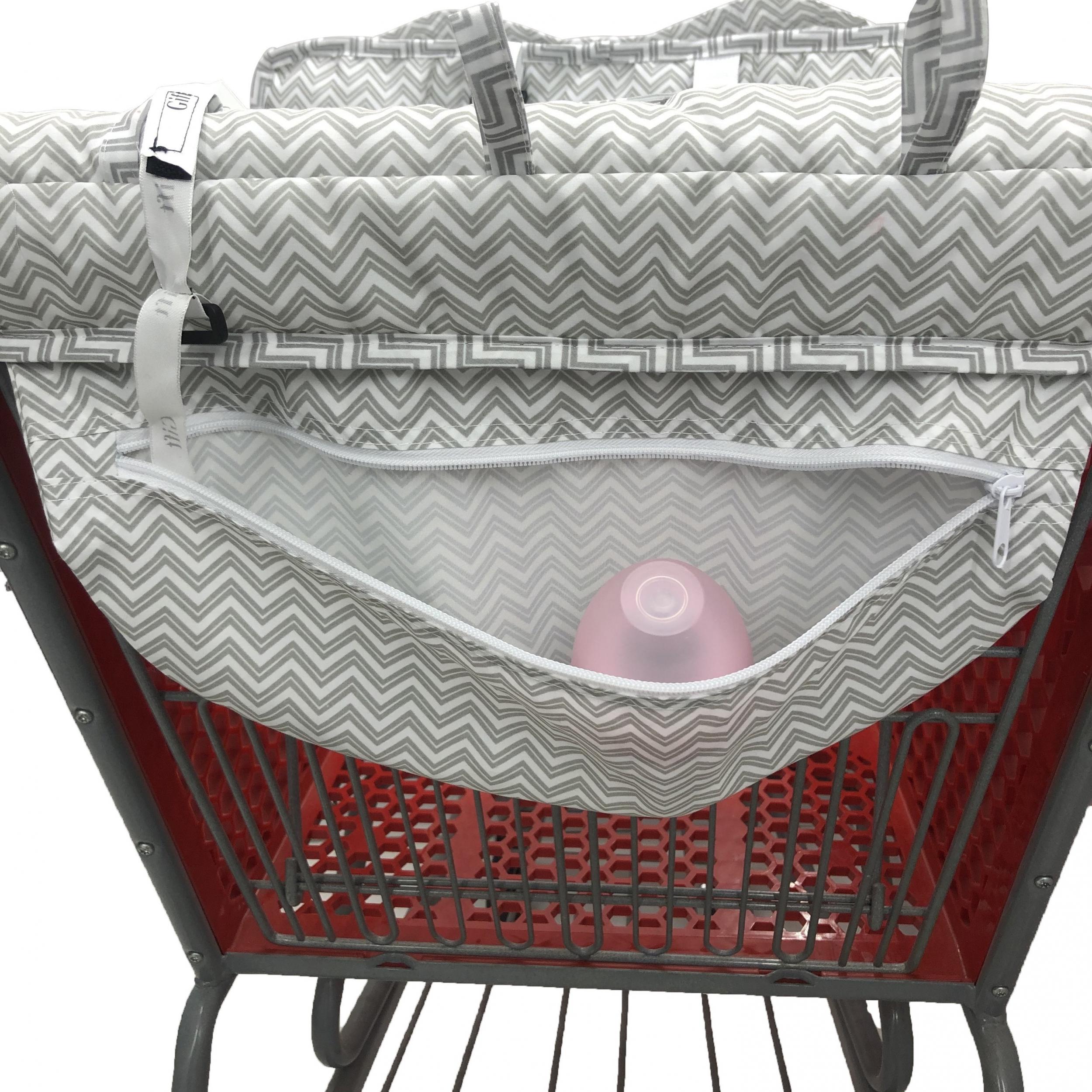Soft and Stylish Baby Shopping Cart Cover