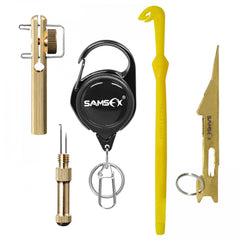 SAMSFX Fishing Hook Tier Stainless Steel Loop Tyer