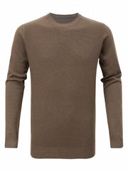 Men's High Stretch Crew Neck Pullover Sweater