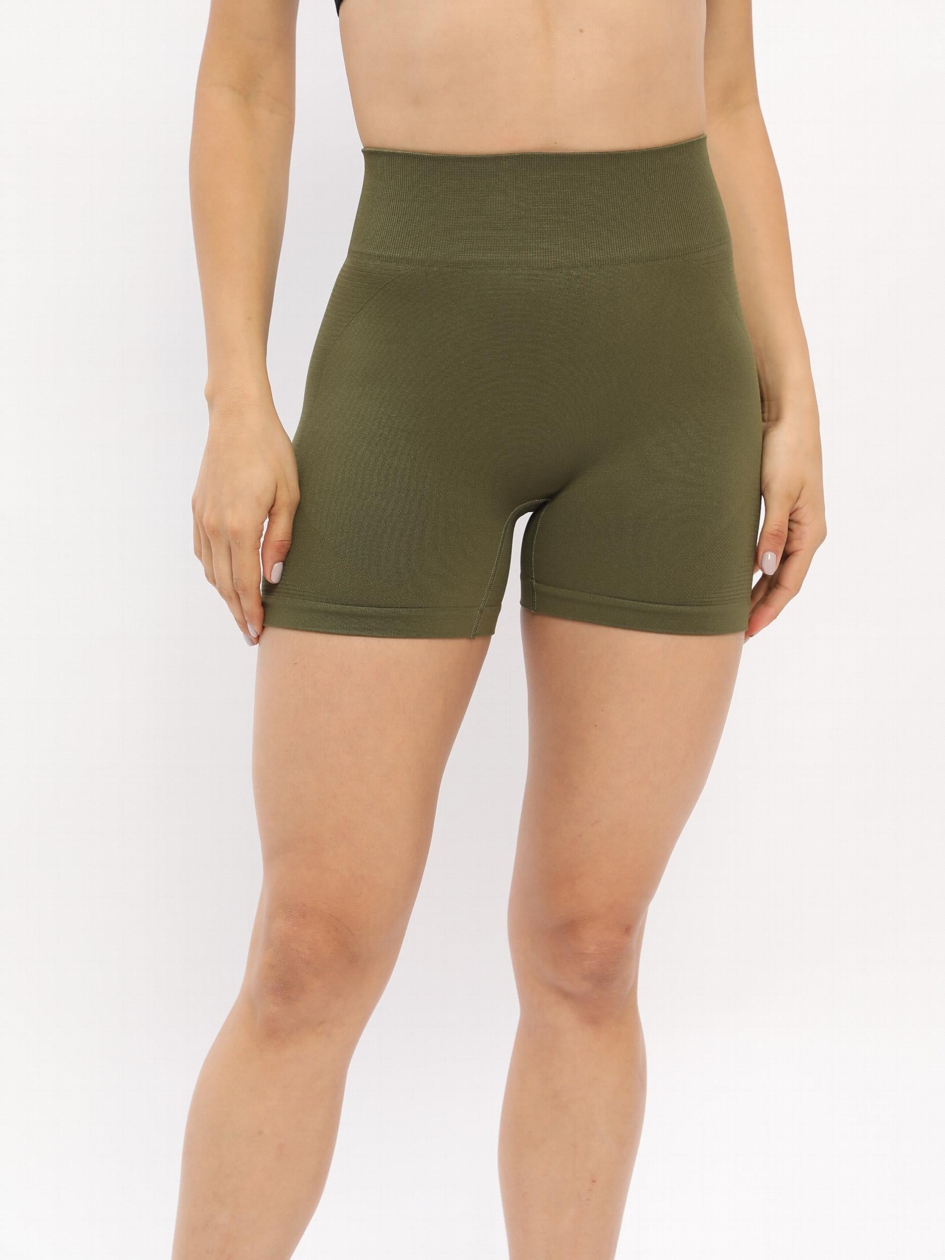 Seamless Yoga Shorts High Waist Butt Lifting
